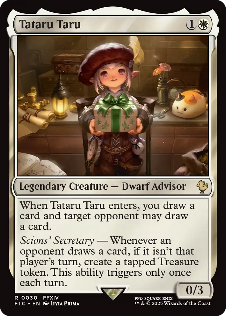 Tataru Taru [FINAL FANTASY Commander] | The Time Vault CA
