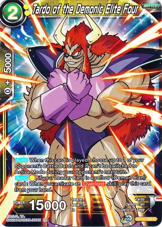 Tardo of the Demonic Elite Four (BT11-108) [Vermilion Bloodline] | The Time Vault CA