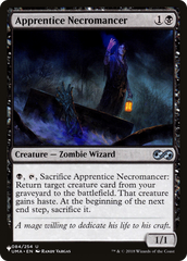 Apprentice Necromancer [The List Reprints] | The Time Vault CA