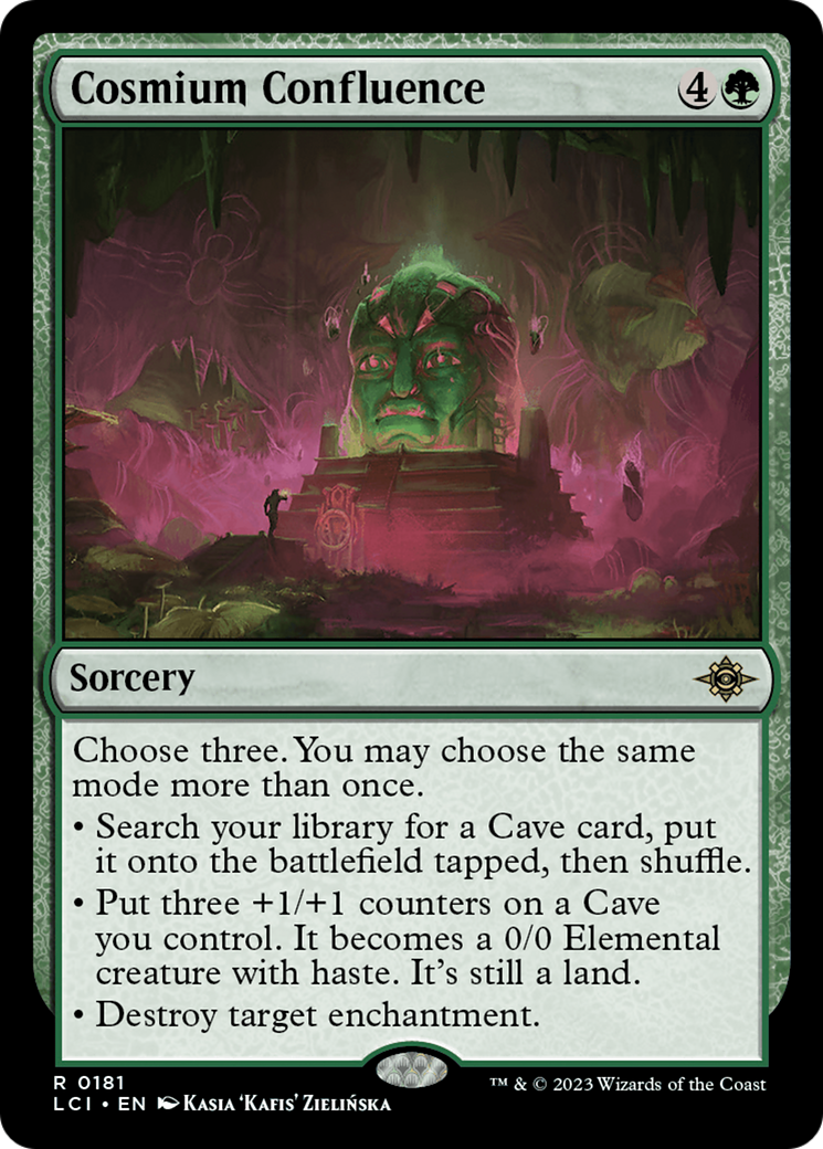 Cosmium Confluence [The Lost Caverns of Ixalan] | The Time Vault CA