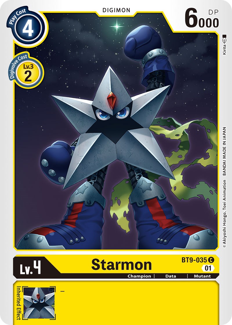 Starmon [BT9-035] [X Record] | The Time Vault CA