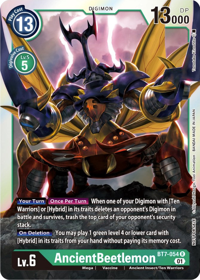 AncientBeetlemon [BT7-054] (Event Pack 3) [Next Adventure Promos] | The Time Vault CA