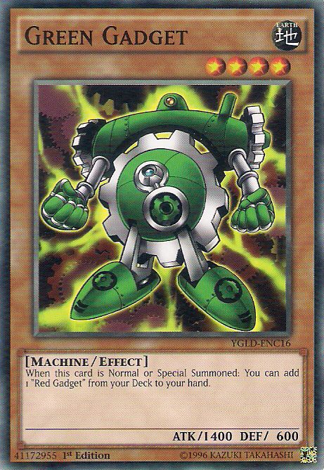 Green Gadget [YGLD-ENC16] Common | The Time Vault CA