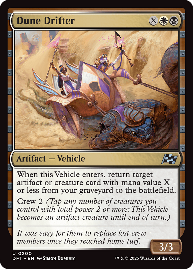 Dune Drifter [Aetherdrift] | The Time Vault CA