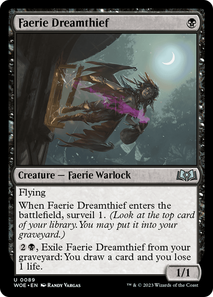 Faerie Dreamthief [Wilds of Eldraine] | The Time Vault CA