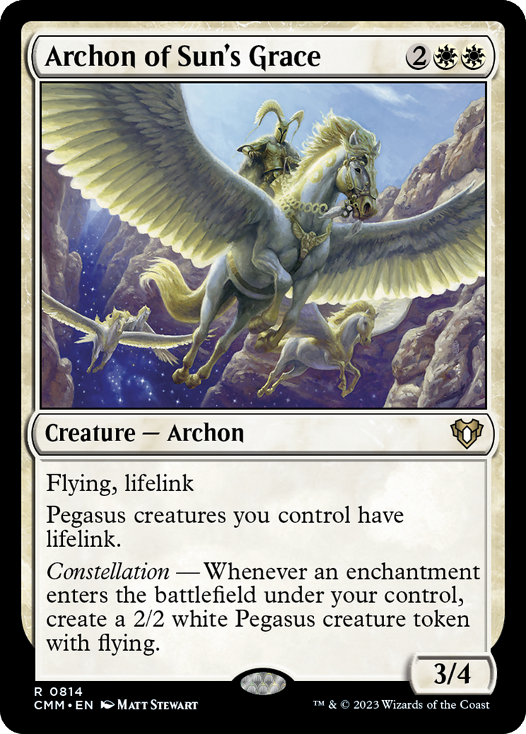 Archon of Sun's Grace [Commander Masters] | The Time Vault CA