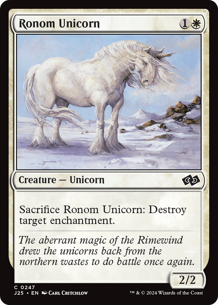 Ronom Unicorn [Foundations Jumpstart] | The Time Vault CA