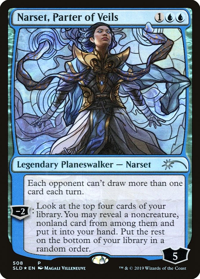 Narset, Parter of Veils (Stained Glass) [Secret Lair Drop Promos] | The Time Vault CA