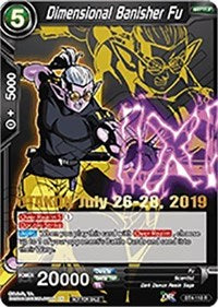 Dimensional Banisher Fu (OTAKON 2019) (BT4-118_PR) [Promotion Cards] | The Time Vault CA