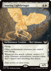 Soaring Lightbringer (Extended Art) [Duskmourn: House of Horror Commander] | The Time Vault CA