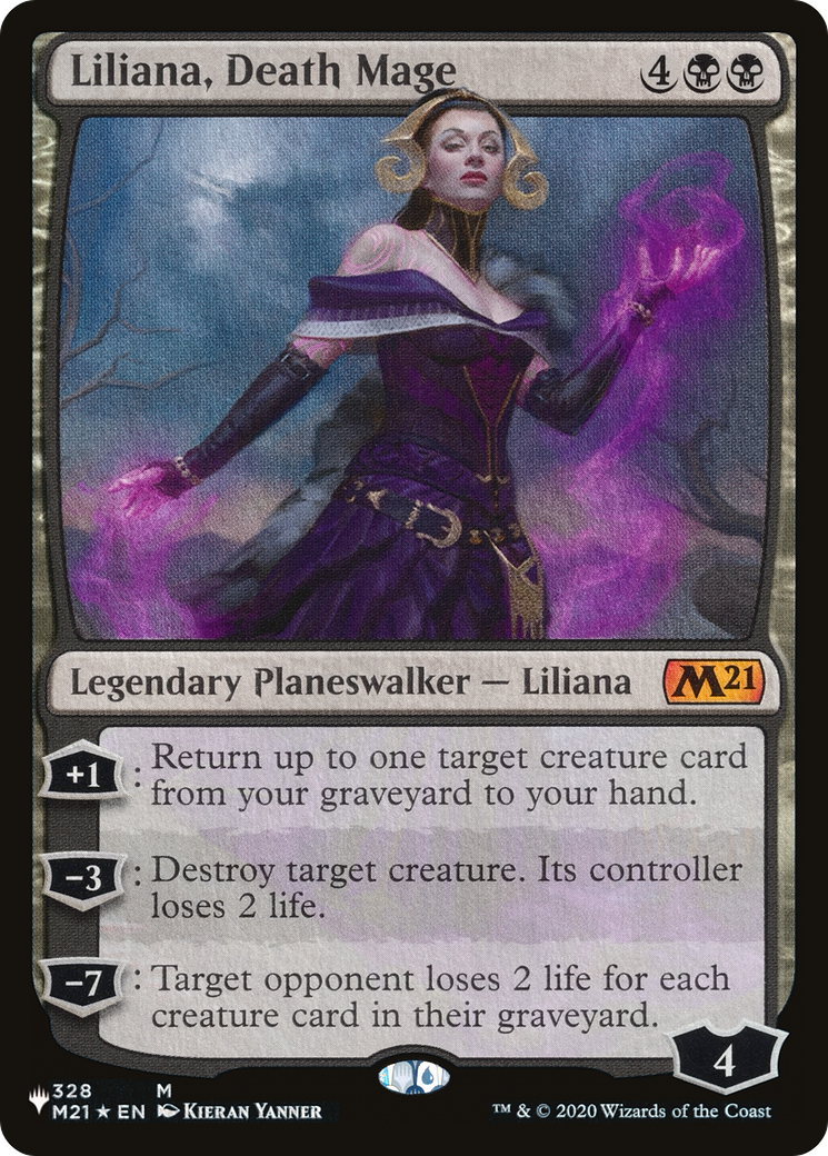 Liliana, Death Mage [The List] | The Time Vault CA