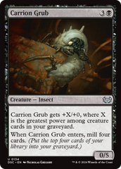 Carrion Grub [Duskmourn: House of Horror Commander] | The Time Vault CA