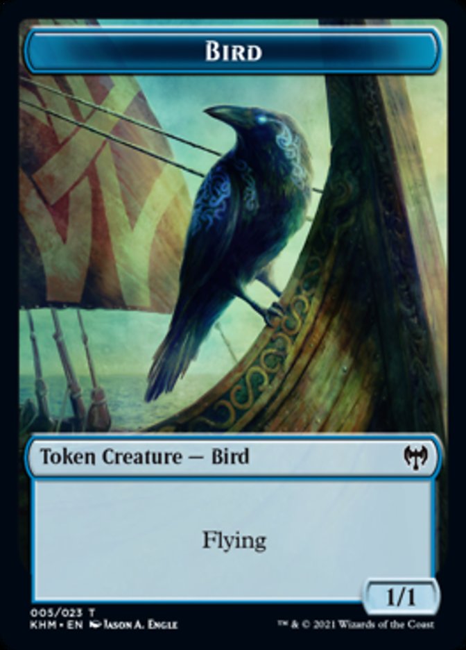 Bird Token [Kaldheim Tokens] | The Time Vault CA