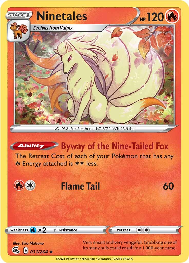 Ninetales (031/264) [Sword & Shield: Fusion Strike] | The Time Vault CA