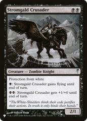 Stromgald Crusader [The List Reprints] | The Time Vault CA