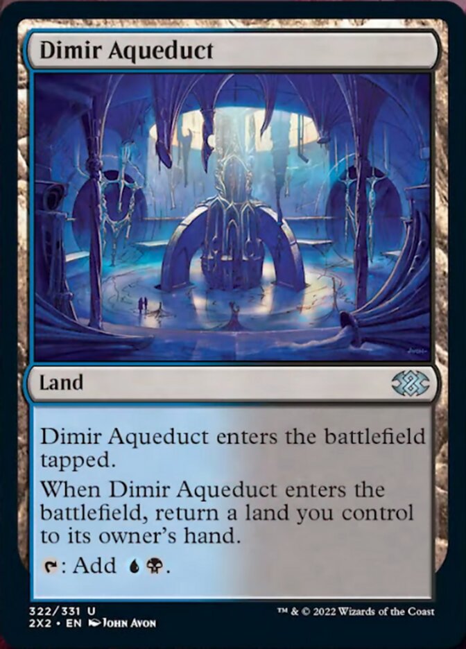 Dimir Aqueduct [Double Masters 2022] | The Time Vault CA