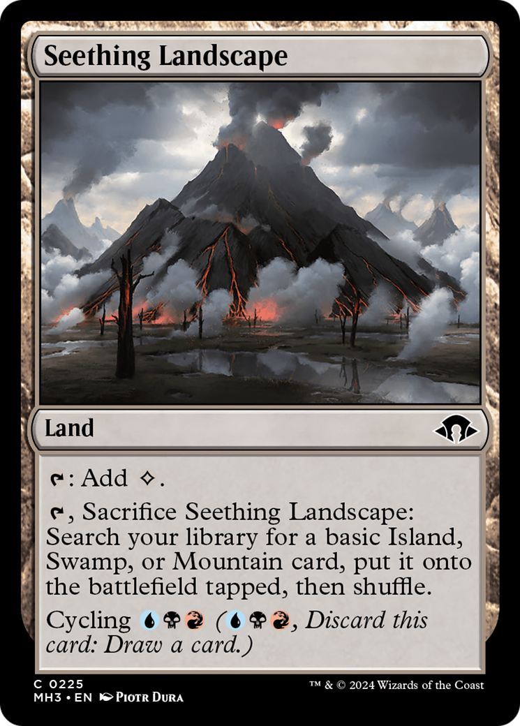 Seething Landscape [Modern Horizons 3] | The Time Vault CA