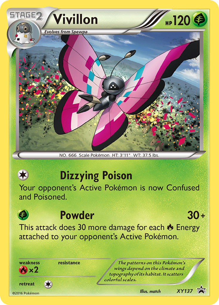 Vivillon (XY137) [XY: Black Star Promos] | The Time Vault CA