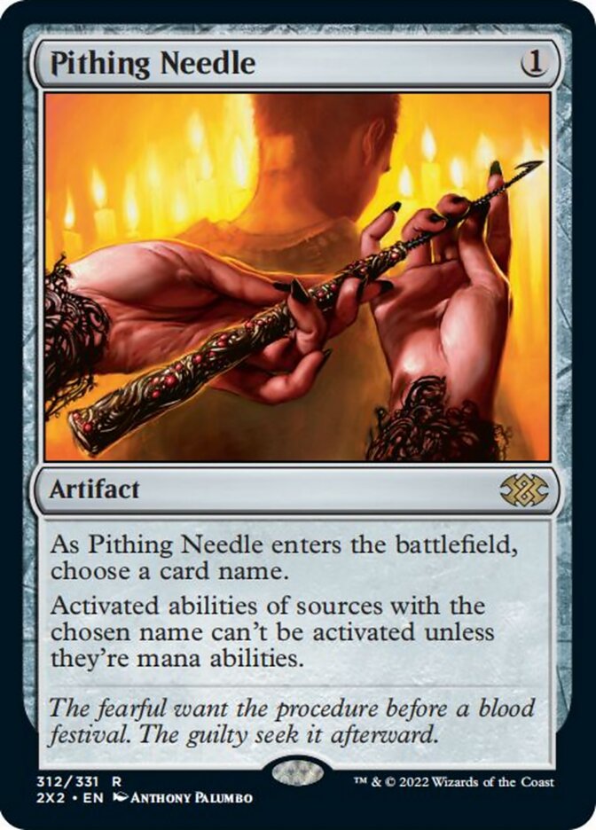 Pithing Needle [Double Masters 2022] | The Time Vault CA