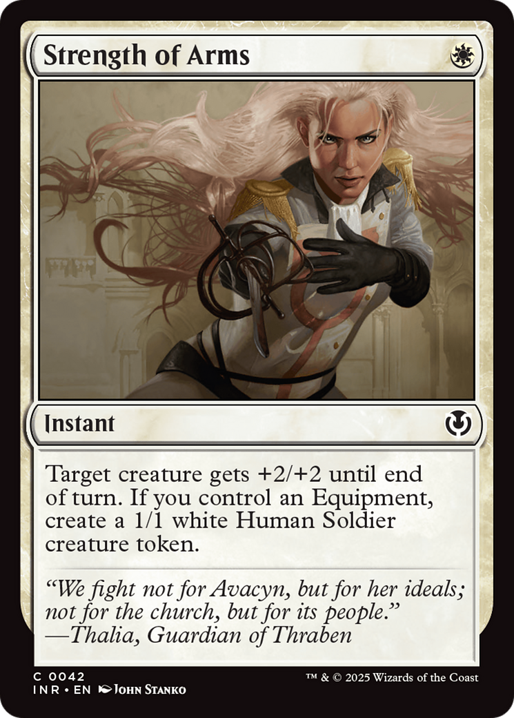 Strength of Arms [Innistrad Remastered] | The Time Vault CA