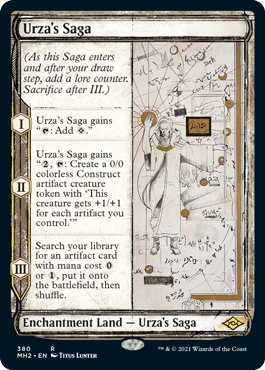 Urza's Saga (Sketch) [Modern Horizons 2] | The Time Vault CA