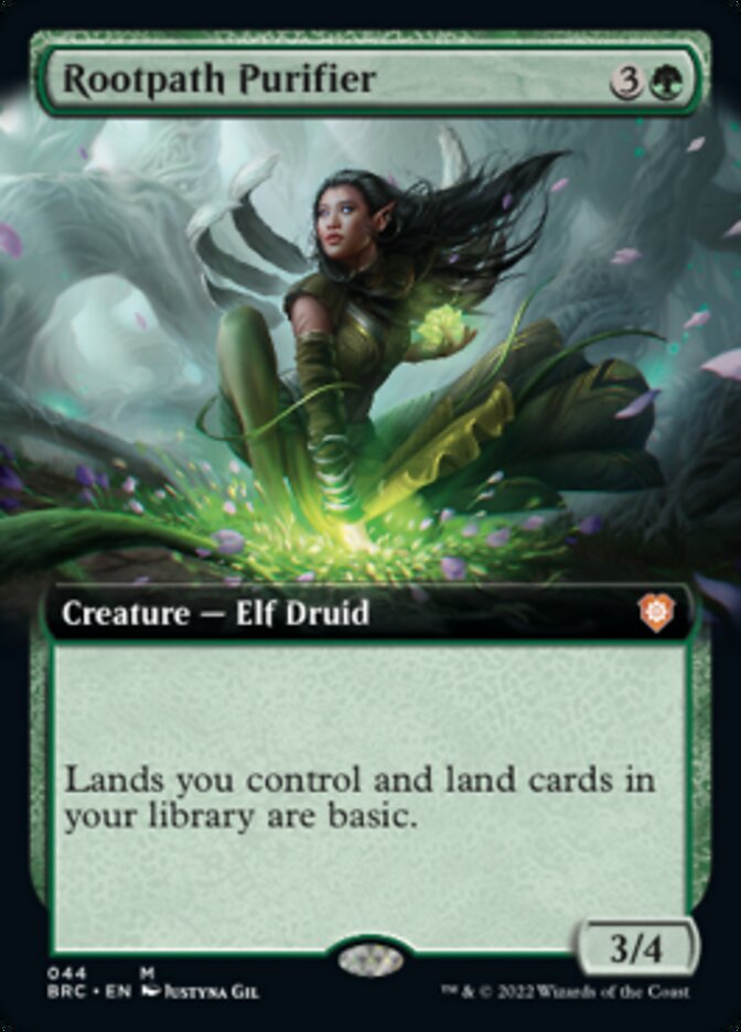 Rootpath Purifier (Extended Art) [The Brothers' War Commander] | The Time Vault CA