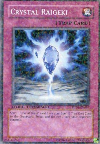 Crystal Raigeki [DT01-EN099] Common | The Time Vault CA