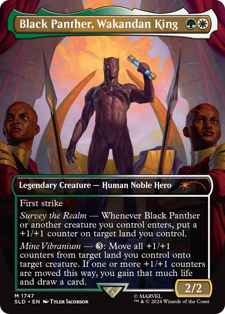 Black Panther, Wakandan King [Secret Lair Drop Series] | The Time Vault CA