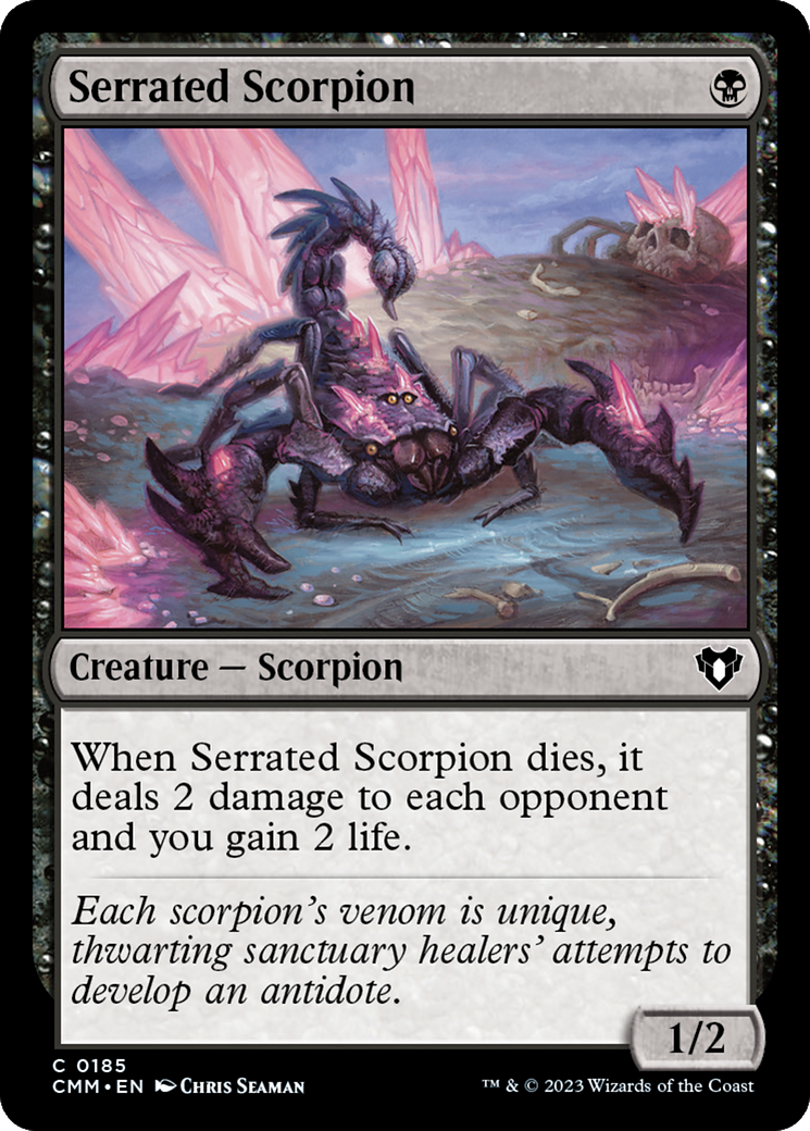Serrated Scorpion [Commander Masters] | The Time Vault CA