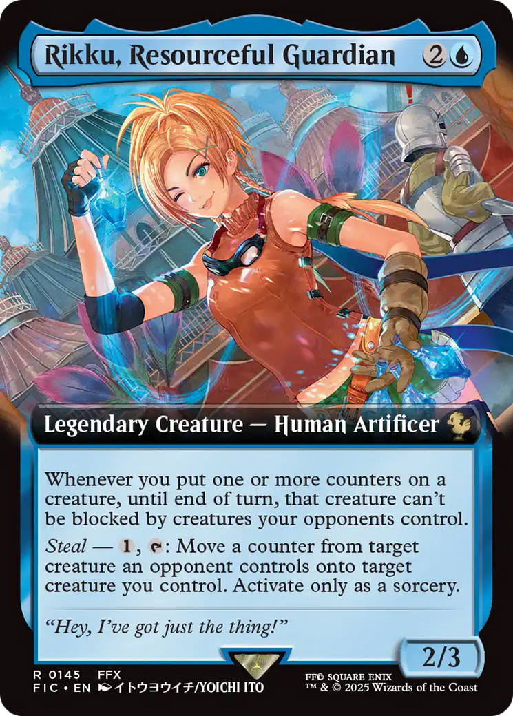 Rikku, Resourceful Guardian (Extended Art) [FINAL FANTASY Commander] | The Time Vault CA