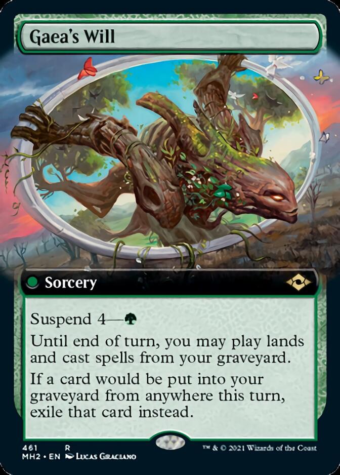 Gaea's Will (Extended Art) [Modern Horizons 2] | The Time Vault CA