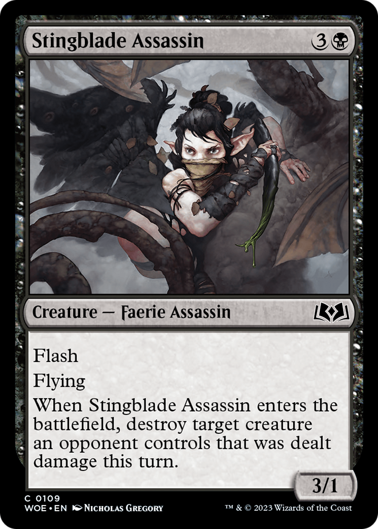 Stingblade Assassin [Wilds of Eldraine] | The Time Vault CA