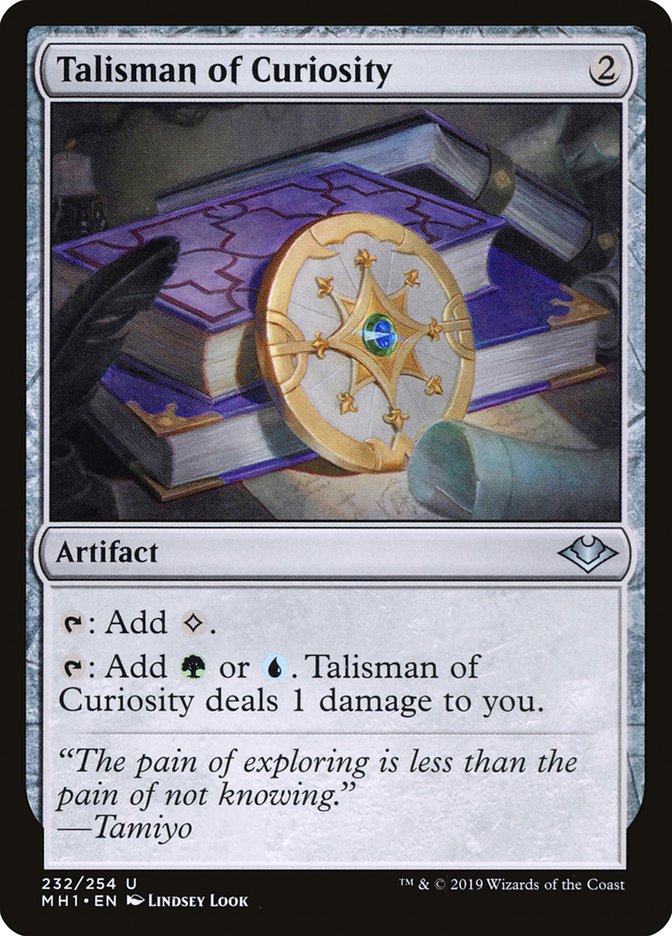 Talisman of Curiosity [Modern Horizons] | The Time Vault CA