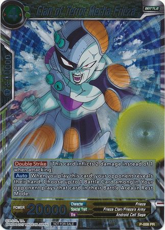 Clan of Terror Mecha Frieza (P-008) [Promotion Cards] | The Time Vault CA