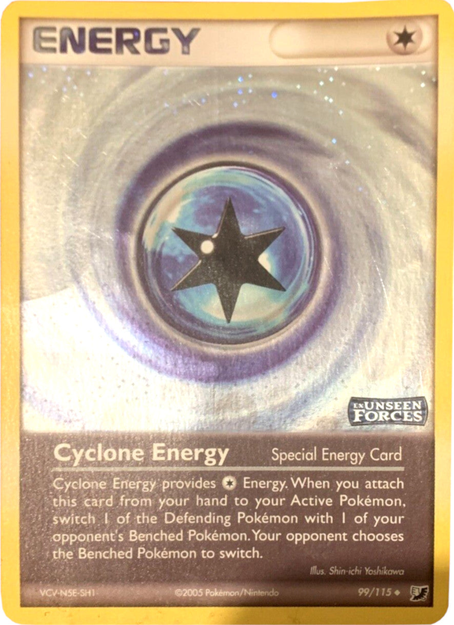 Cyclone Energy (99/115) (Stamped) [EX: Unseen Forces] | The Time Vault CA