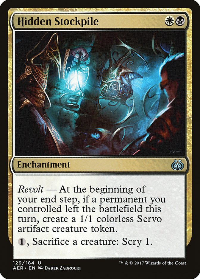 Hidden Stockpile [Aether Revolt] | The Time Vault CA