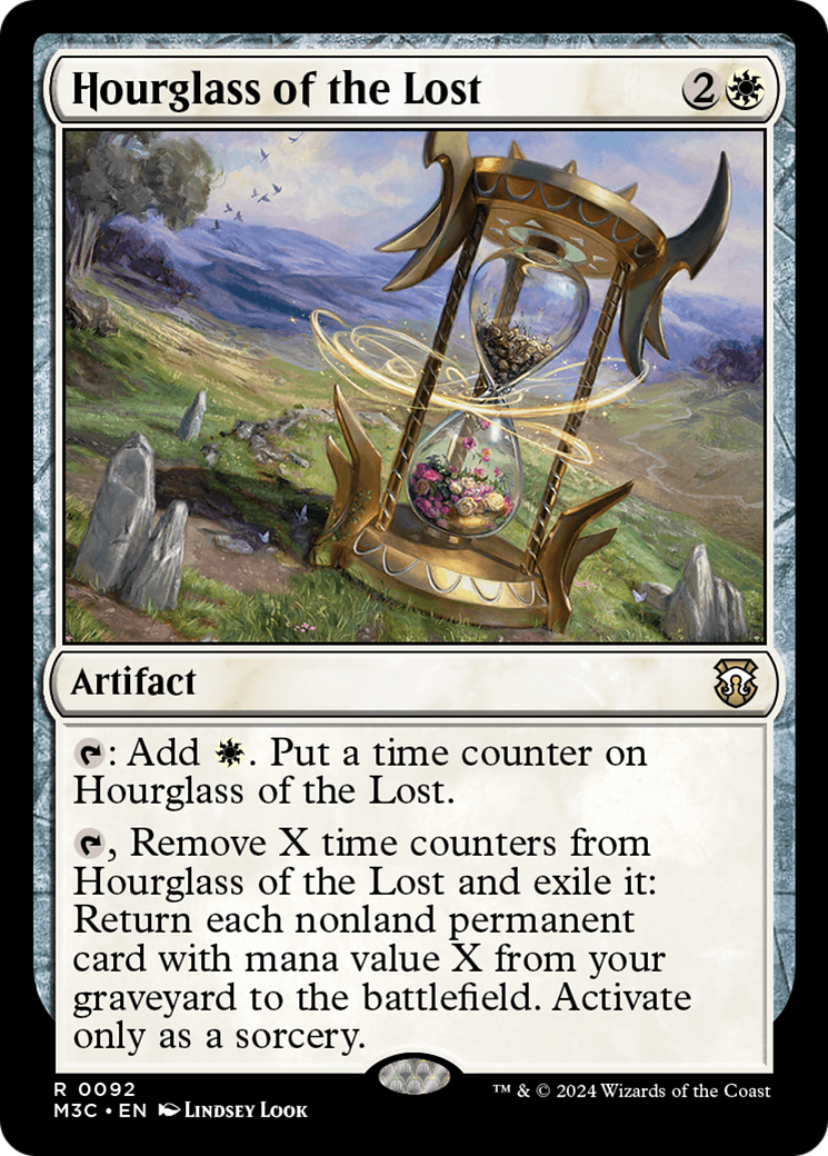 Hourglass of the Lost (Ripple Foil) [Modern Horizons 3 Commander] | The Time Vault CA
