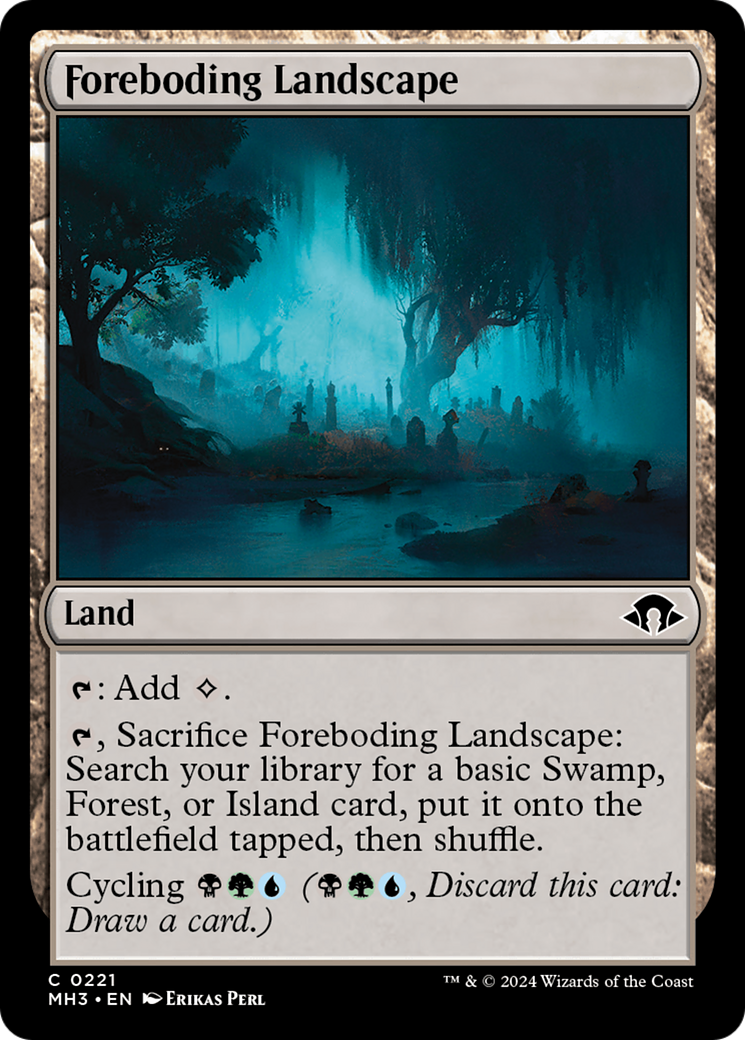 Foreboding Landscape [Modern Horizons 3] | The Time Vault CA