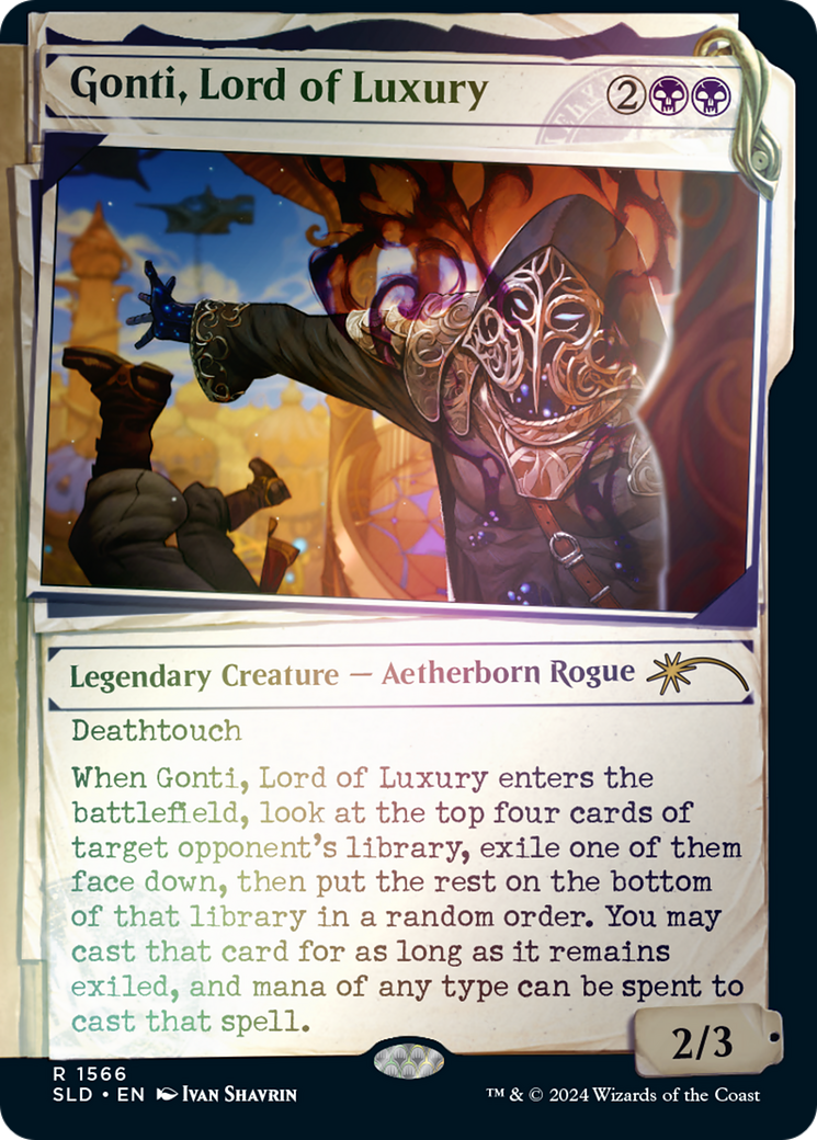 Gonti, Night Minister [Aetherdrift Promos] | The Time Vault CA