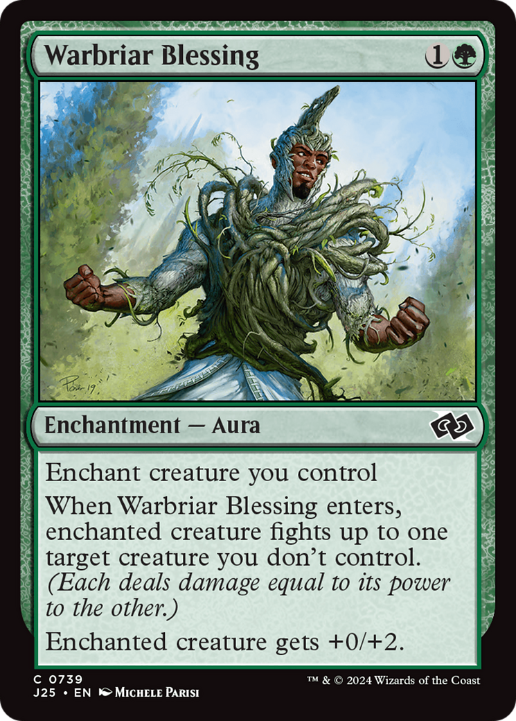 Warbriar Blessing [Foundations Jumpstart] | The Time Vault CA