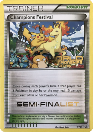 Champions Festival (XY91) (2015 Semi-Finalist) [XY: Black Star Promos] | The Time Vault CA