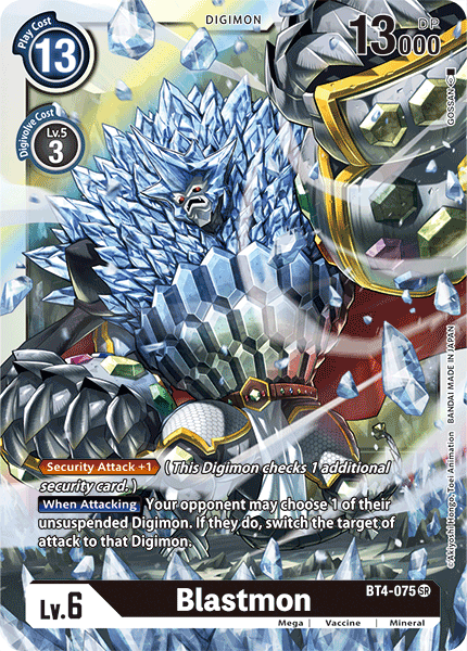 Blastmon [BT4-075] [Great Legend] | The Time Vault CA