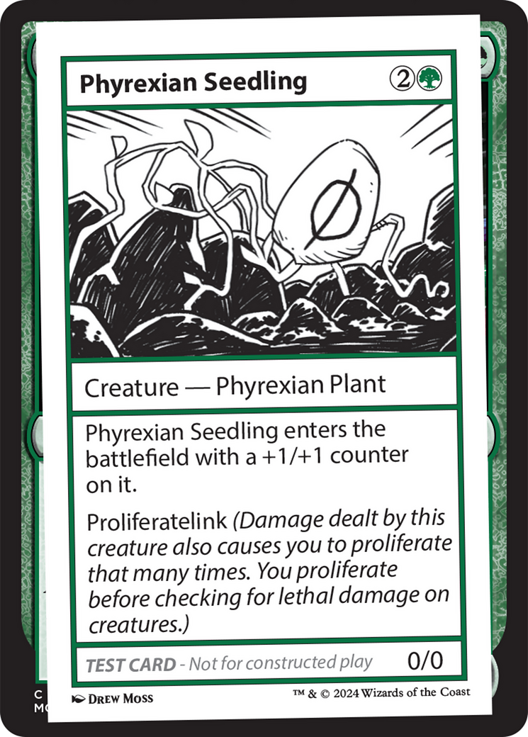 Phyrexian Seedling [Mystery Booster 2 Playtest Cards] | The Time Vault CA