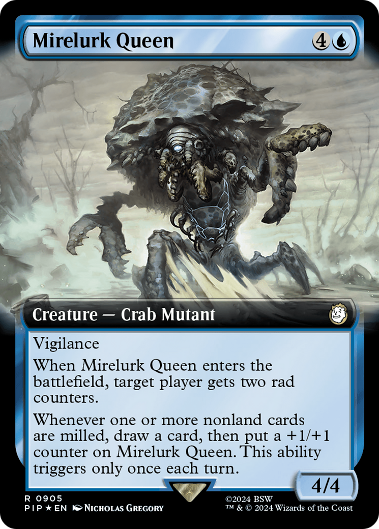 Mirelurk Queen (Extended Art) (Surge Foil) [Fallout] | The Time Vault CA