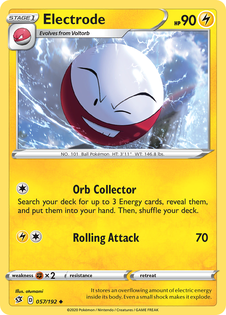 Electrode (057/192) [Sword & Shield: Rebel Clash] | The Time Vault CA