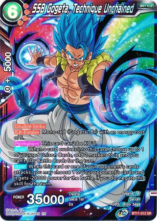 SSB Gogeta, Technique Unchained (BT11-012) [Vermilion Bloodline] | The Time Vault CA