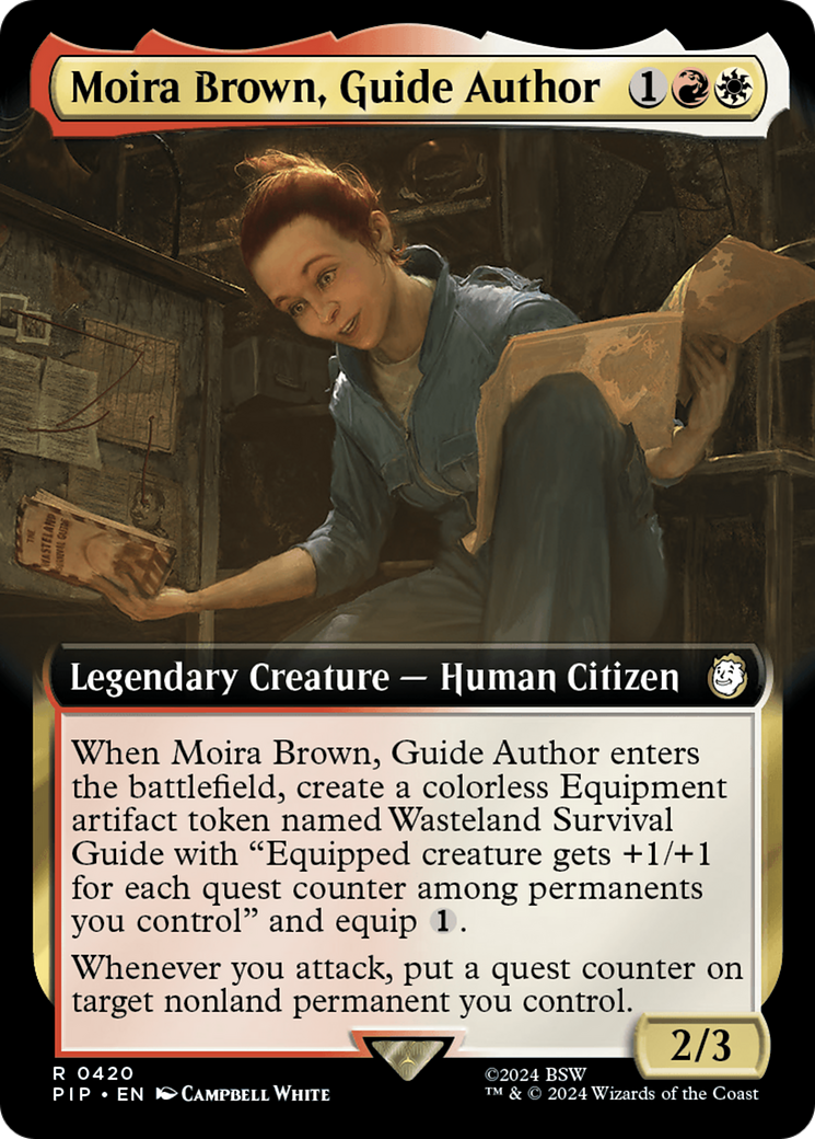 Moira Brown, Guide Author (Extended Art) [Fallout] | The Time Vault CA