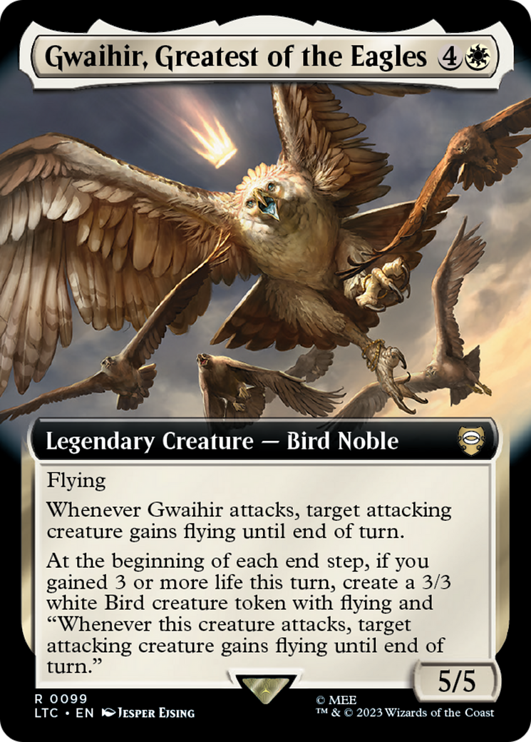 Gwaihir, Greatest of the Eagles (Extended Art) [The Lord of the Rings: Tales of Middle-Earth Commander] | The Time Vault CA