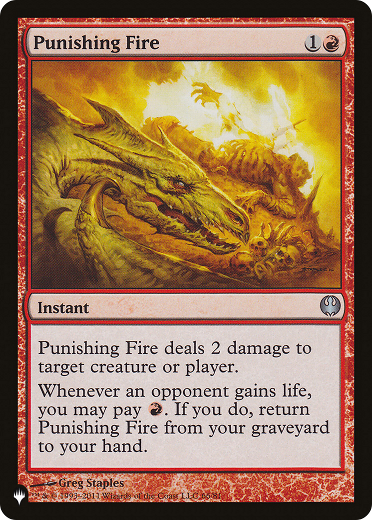 Punishing Fire [The List] | The Time Vault CA