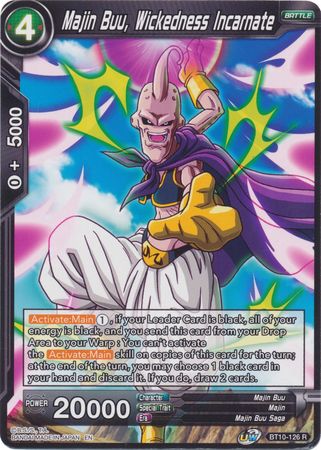 Majin Buu, Wickedness Incarnate (BT10-126) [Rise of the Unison Warrior 2nd Edition] | The Time Vault CA